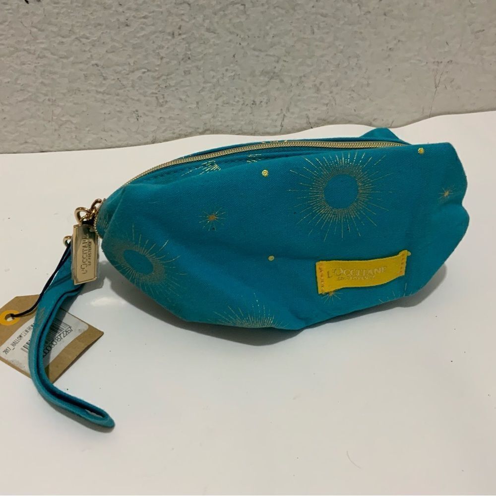 New L’OCCITANE Cosmetic Pouch green